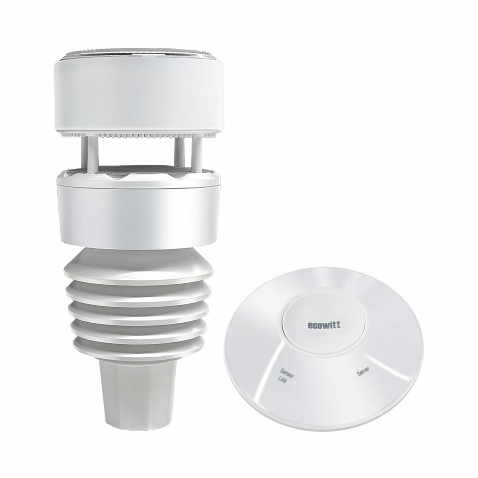 Estación Meteorológica Ecowitt GW-2001 Wittboy (Wi-Fi/Ethernet, 7 Sensores, Sin Partes Móviles, Integrada)